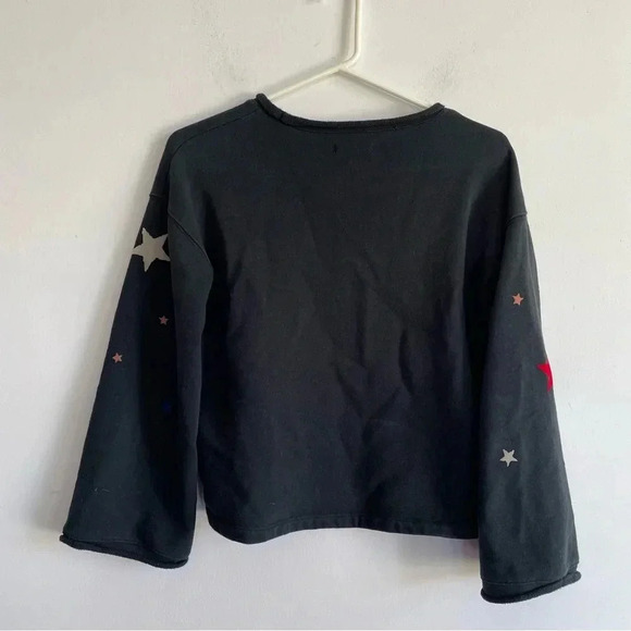 Madewell mile(s) Navy Blue Star Sweater Pull Over Crew Neck Top XXS Patriotic - Picture 4 of 10